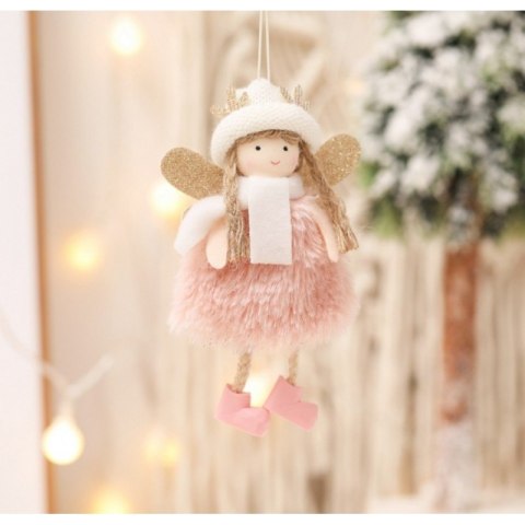 ANIOŁ ŚWIĄTECZNY BOŻE NARODZENIE Z PLUSZU ASN06R