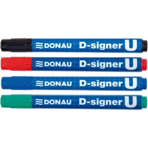 Marker permanentny Donau D-Singer U niebieski, NIEBIESKI