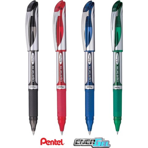 Pióro kulkowe Pentel EnerGel BL57 zielone, ZIELONY Pióro kulkowe Pentel EnerGel BL57 zielone, ZIELONY