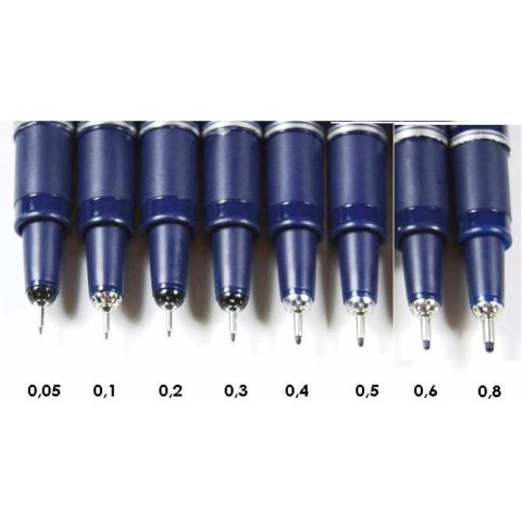 Cienkopis kreślarski Rystor Technic 0.5mm czarny Cienkopis kreślarski Rystor Technic 0.5mm czarny