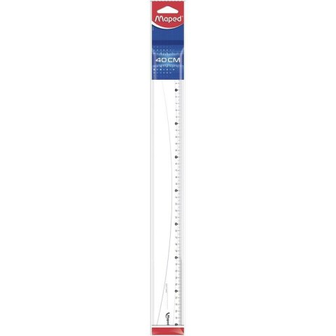 Linijka plastikowa Maped Classic 40cm Linijka plastikowa Maped Classic 40cm