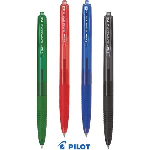 Długopis olejowy Pilot Super Grip G (F), NIEBIESKI Długopis olejowy Pilot Super Grip G (F), NIEBIESKI