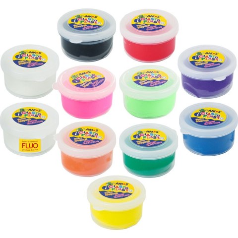 Masa plastyczna Amos Ciasto-Plasto 30g, ŻÓŁTY Masa plastyczna Amos Ciasto-Plasto 30g, ŻÓŁTY