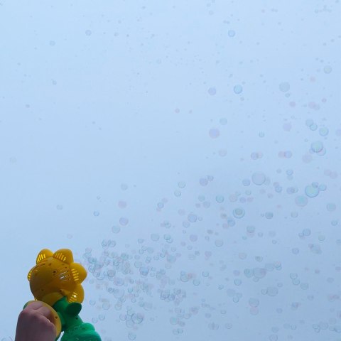 Maszyna do baniek mydlanych kwiatek tańczący światła Maszyna do baniek mydlanych kwiatek tańczący światła