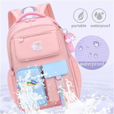 Plecak RAINBOW sweet szkolny uniwersalny kieszonki, odblaski PL160R Plecak RAINBOW sweet szkolny uniwersalny kieszonki, odblaski PL160R