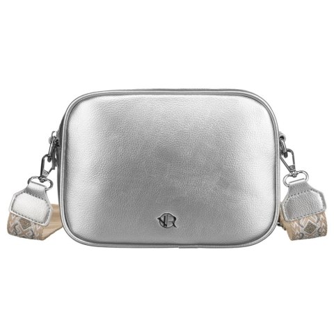 Listonoszka damska ze skóry ekologicznej z odpinaną portmonetką - Rovicky