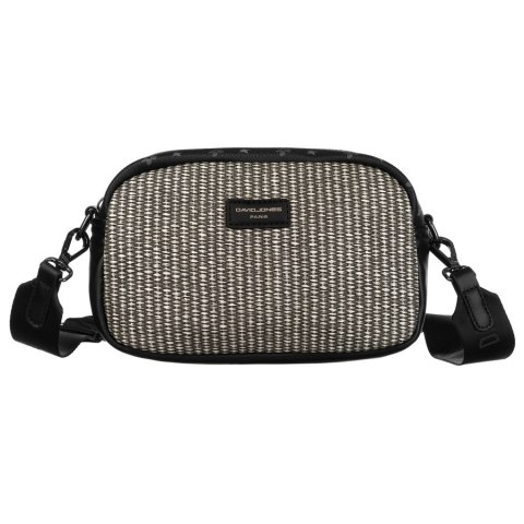 Mała listonoszka damska ze skóry ekologicznej - David Jones