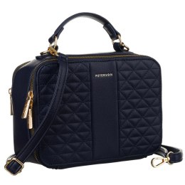 Mała, elegancka listonoszka ze skóry ekologicznej - Peterson