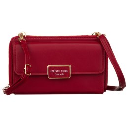 Mini torebka-portfel na długim, doczepianym pasku - 4U Cavaldi