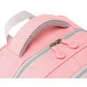 Różowy plecak szkolny z oddychającego poliestru - Peterson