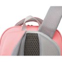 Różowy plecak szkolny z oddychającego poliestru - Peterson