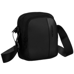 Czarna, mała listonoszka męska z cordury - Peterson