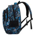 Szkolny plecak młodzieżowy z poliestru w gamingowy wzór - Peterson