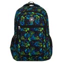 Szkolny plecak z poliestru pokryty wzorem w deskorolki - Peterson