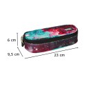 Piórnik saszetka usztywniony z klapką Nebula Piórnik saszetka usztywniony z klapką Nebula