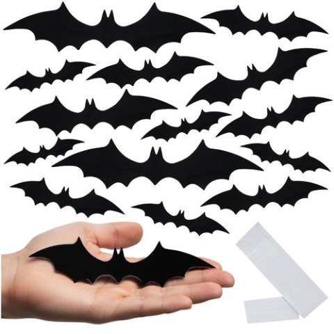 Nietoperz - naklejki 3D - 56szt. Ruhhy 26026 Nietoperz - naklejki 3D - 56szt. Ruhhy 26026
