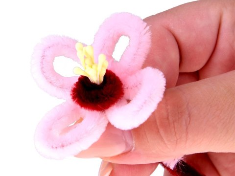 Zestaw kreatywny DIY Zrób materiałowy bukiet kwiatów WIŚNIA JAPOŃSKA ZA5867 Zestaw kreatywny DIY Zrób materiałowy bukiet kwiatów WIŚNIA JAPOŃSKA ZA5867