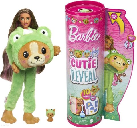 Barbie Color Reveal Lalka Piesek-Żaba HRK24 Barbie Color Reveal Lalka Piesek-Żaba HRK24