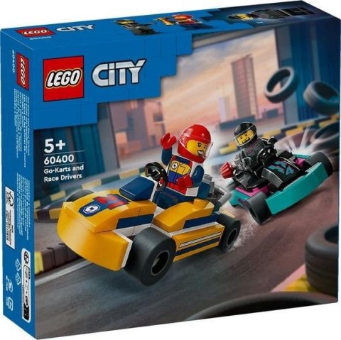 Lego CITY 60400 Gokarty i kierowcy wyścigowi Lego CITY 60400 Gokarty i kierowcy wyścigowi