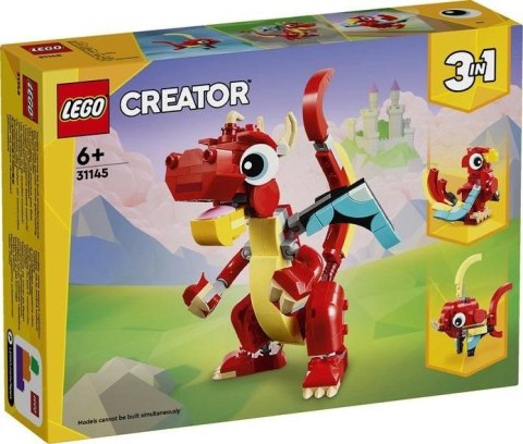 Lego CREATOR 31145 Czerwony smok Lego CREATOR 31145 Czerwony smok