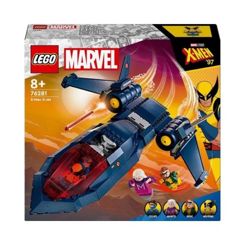 Lego SUPER HEROES 76281 Odrzutowiec X-men Lego SUPER HEROES 76281 Odrzutowiec X-men